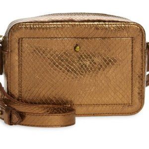 Madewell The Transport Camera Bag Gold